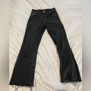 BDG kick flare high rise crop